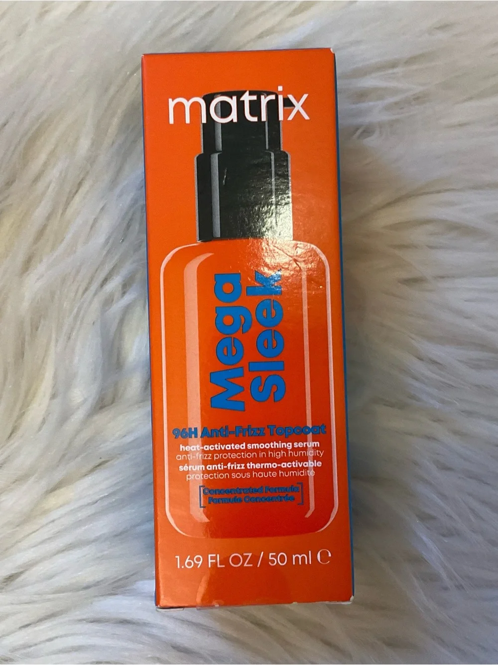 Matrix Mega Sleek 96H Anti-Frizz Topcoat - New in Box